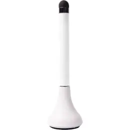 Standing Pen with Stylus and Screen Cleaner White